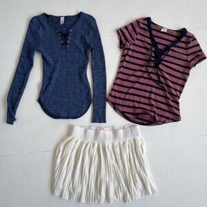 VINTAGE Y2K Indie Sleaze Curated Wholesale Bundle / 3 Pcs / No Boundaries M/L